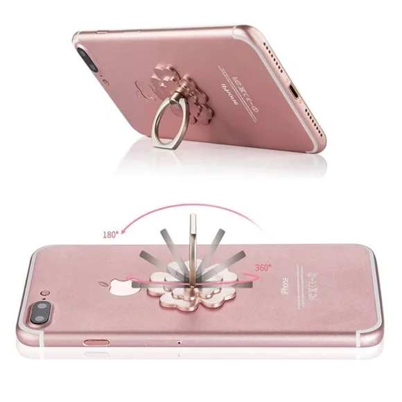 Flower Phone Ring Holder/Stand - Picture 3 of 9